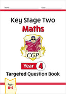 CGP KS2 Year 4 Workbook Bundle – Ages 8-9 (Grammar Punctuation and Spelling, Reading Comprehension, Handwriting, Maths)