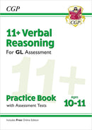 CGP 11+ GL Practice Book & Assessment Tests Bundle –  Ages 10-11 (Maths, English, Verbal Reasoning, Non-Verbal Reasoning)