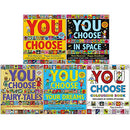 Pippa Goodhart You Choose Series 5 Books Collection Set (You Choose, You Choose Your Dreams, You Choose in Space, You Choose Your Dreams, You Choose: Colouring Book with Stickers)