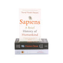 Yuval Noah Harari 3 Books Collection Set – Sapiens, Homo Deus & 21 Lessons for the 21st Century | Bestselling History, Future & Society Books