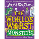 The World’s Worst Monsters Book by David Walliams – Funny Illustrated Monster Stories for Kids