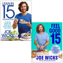 Lean in 15 The Shape Plan (Hardcover) & Feel Good In 15 By Joe Wicks 2 Books Set