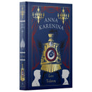 Anna Karenina – Leather-Bound Edition by Leo Tolstoy | Classic Russian Literary Fiction Novel