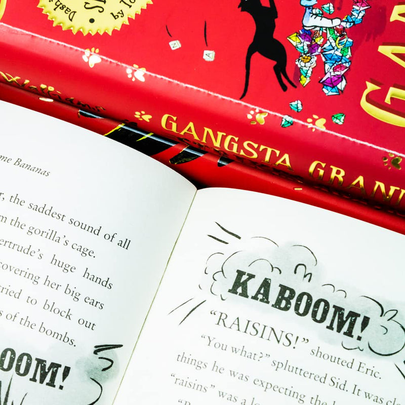 David Walliams 3 Books Set Collection (Code Name Bananas, Gangsta Granny Strikes Again, The Beast of Buckingham Palace)