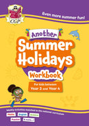 KS2 Summer Holidays Activity Workbook Bundle – for kids between Year 3 and Year 4 (Ages 7-8) CGP