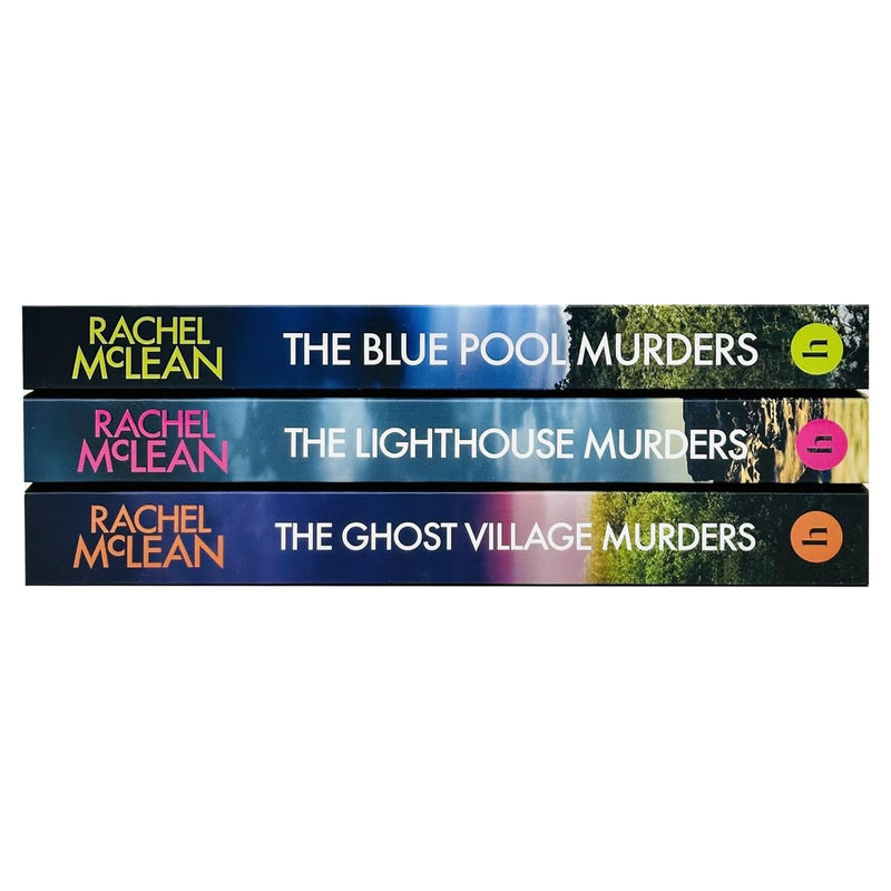 Dorset Crime Series 7-9 Collection 3 Books Set By Rachel McLean (The Blue Pool Murders, The Lighthouse Murders and The Ghost Village Murders)