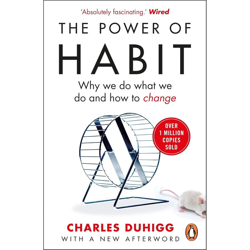 Hyperfocus, The Power of Habit, Deep Work 3 Books Collection Set by Chris Bailey, Cal Newport