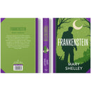 Frankenstein Book, Mary Shelley Books, Frankenstein Novel | Deluxe Hardback Sprayed Edge Edition - Collector’s Classic Gothic Novel