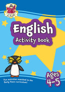 CGP Reception Activity Book Bundle –  Age 4-5 (First Sums, Maths, English, Phonics, Writing, Reading)