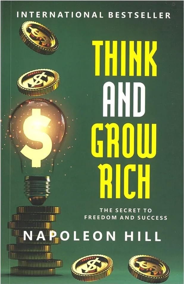 Think and Grow Rich, Rich Dad Poor Dad and Atomic Habits 3 Books Collection Set