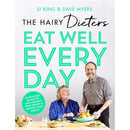 The Hairy Dieters Make It Easy and The Hairy Dieters Eat Well Every Day By Hairy Bikers 2 Books Collection Set