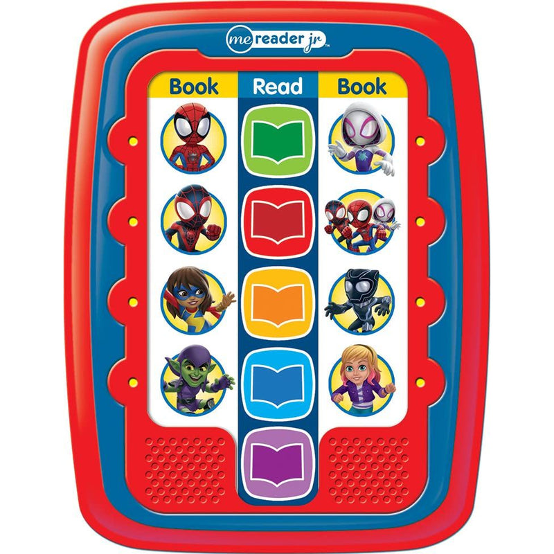 Marvel Spider-man - Spidey and His Amazing Friends- Me Reader Jr. Electronic Reader and 8 Sound Book Library - PI Kids: Me Reader Jr: 8 Board Books and Electronic Reader