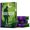 Frankenstein Book, Mary Shelley Books, Frankenstein Novel | Deluxe Hardback Sprayed Edge Edition - Collector’s Classic Gothic Novel