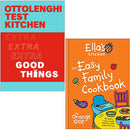 Ottolenghi Test Kitchen Extra Good Things [Flexibound], Ella's Kitchen The Easy Family Cookbook [Hardcover] 2 Books Collection Set