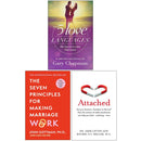 The 5 Love Languages, The Seven Principles For Making Marriage Work, Attached 3 Books Collection Set