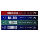 The Dirty Air Series 1-4 Books Collection Set By Lauren Asher (Throttled, Collided, Wrecked & Redeemed)
