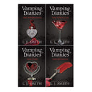 The Vampire Diaries Series 1 Collection 4 Books Box Set By L J Smith - The Awakening The Struggle ..