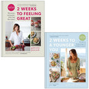 Gabriela Peacock 2 Book Set – 2 Weeks to Feeling Great & 2 Weeks to a Younger You Health & Nutrition Guide