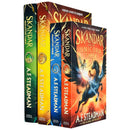 Skandar Series 4 Books Collection Set By A.F. Steadman (Skandar and the Chaos Trials, Skandar and the Phantom Rider, Skandar and the Unicorn Thief and Skandar and the Skeleton Curse)