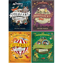 Cogheart Adventures Series – 4 Book Collection Set by Peter Bunzl | Steampunk Fantasy Adventure for Kids & Teens