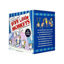 Five Little Monkeys Adventures 8 Books Collection Set – Bedtime & Funny Story Collection for Kids