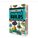 Bite Size Builds Slipcase 3 Books Collection Set – Illustrated Minecraft Build Guide Collection