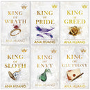 Kings of Sin Series 6 Books Collection Set By Ana Huang (King of Wrath, King of Pride, King of Greed, King of Sloth, King of Envy and King of Gluttony)