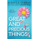 Rebecca Yarros 3 Books Collection Set (The Things We Leave Unfinished, Great and Precious Things and The Last Letter)