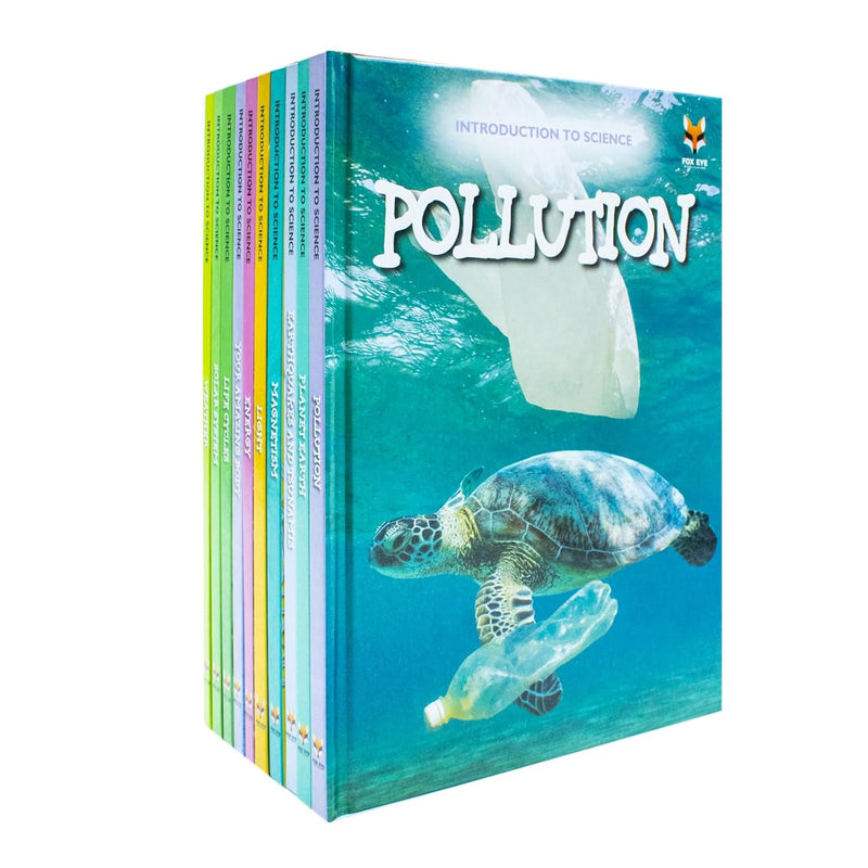 Children Introduction To Science For Beginners (Series 2) 10 Hardback Book Collection Set: (Energy, Life Cycles, Light, Magnetism, Pollution, Planet ... Solar System, Weather, Your Amazing Body)