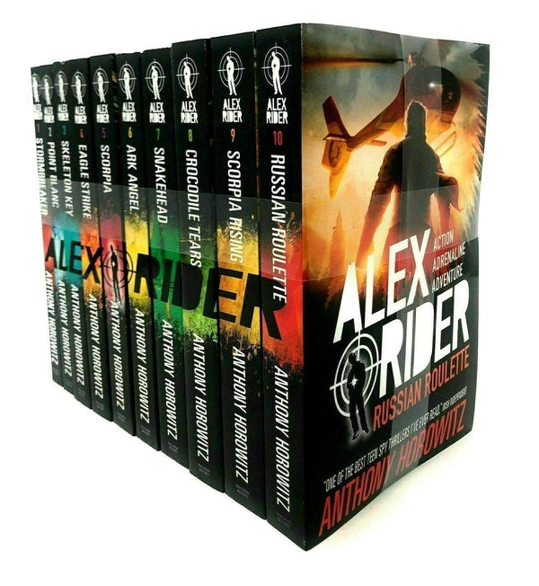 Alex Rider 10 Books Collection Box Set by Anthony Horowitz
