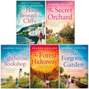 Sharon Gosling 5 Books Collection Set (The Forest Hideaway, The Secret Orchard, The Forgotten Garden, The Lighthouse Bookshop, House Beneath the Cliffs)