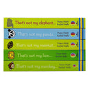 Usborne That's Not My Zoo Collection: Panda and Friends 5 Books Set (Elephant, Panda, Meerkat, Lion, Monkey)