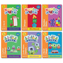 Numberblocks and Alphablocks: Orange Level Workbook Set - Early Learning Books For Kids - Activity Books (Pack of 6)