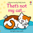 Usborne Touchy-feely That's Not My Cat, Kitten 2 Board Books Collection Set
