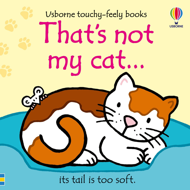 Usborne Touchy-feely That's Not My Cat, Kitten 2 Board Books Collection Set