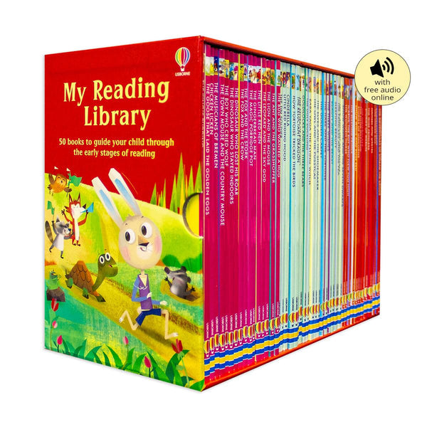Usborne Very First Reading Library 100 Books Collection Set School Reading Pack Age 3 & 4+