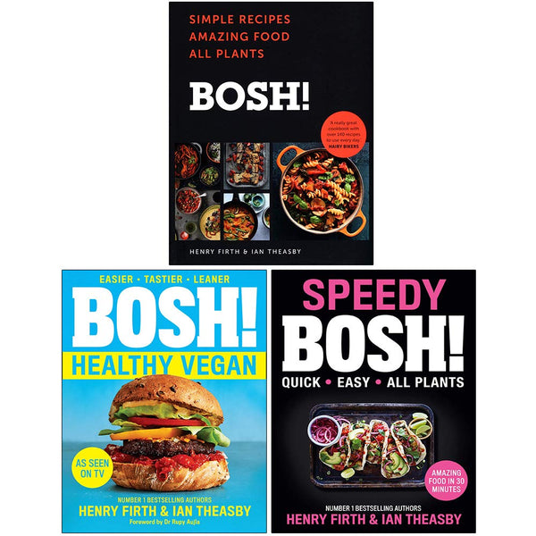 BOSH Series 3 Books Collection Set By Henry Firth; Ian Theasby