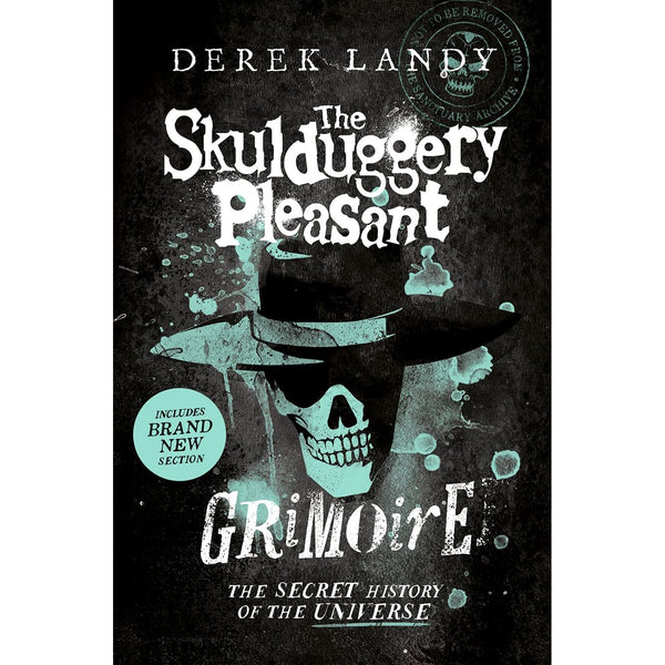 The Skulduggery Pleasant Grimoire by Derek Landy: The perfect companion book for all Skulduggery series fans