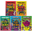 Minecraft Stonesword Saga 5 Books Collection Set – Mobs Rule! & Minecraft Adventure Collection