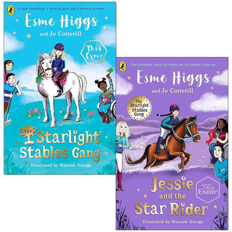 The Starlight Stables Gang Series 2 Books Collection Set By Esme Higgs, Jo Cotterill (The Starlight Stables Gang & Jessie and the Star Rider)