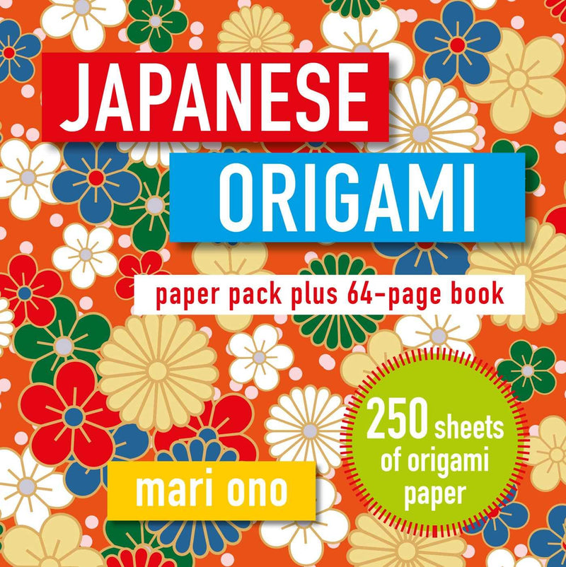 Japanese Origami: Paper block plus 64-page book by Mari Ono