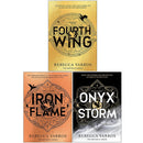 HARDCOVER - The Empyrean Series Collection 3 Books Set By Rebecca Yarros (Fourth Wing, Iron Flame and Onyx Storm)