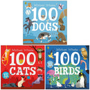 Michael Whaite Collection 3 Books Set (100 Dogs, 100 Cats and 100 Birds)