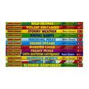 Horrible Geography Collection 12 Books Set Series by Anita Ganeri (Wild Islands, Violent Volcanoes, Stormy Weather and MORE)