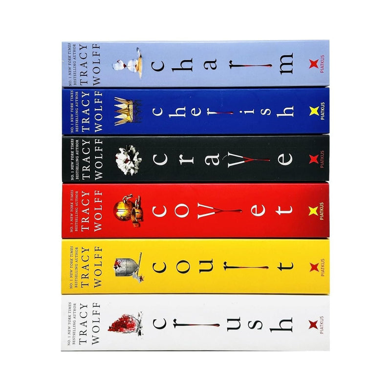 Crave Series 6 Books Collection Set By Tracy Wolff (Crave, Crush, Covet, Court, Charm, Cherish)