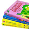 Usborne Don't Tickle Collection 4 Books Set (Touchy-Feely Sound Books) Unicorn, T-Rex, Dinosaur, Pig