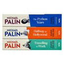 Michael Palin Diaries Volume 1-3 Books Collection Set (The Python Years: Diaries 1969-1979, Halfway To Hollywood: Diaries 1980-1988 and Travelling to Work: Diaries 1988-1998)