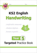CGP KS2 Year 5 Workbook Bundle – Ages 9-10 (Grammar Punctuation and Spelling, Reading Comprehension, Handwriting, Maths)