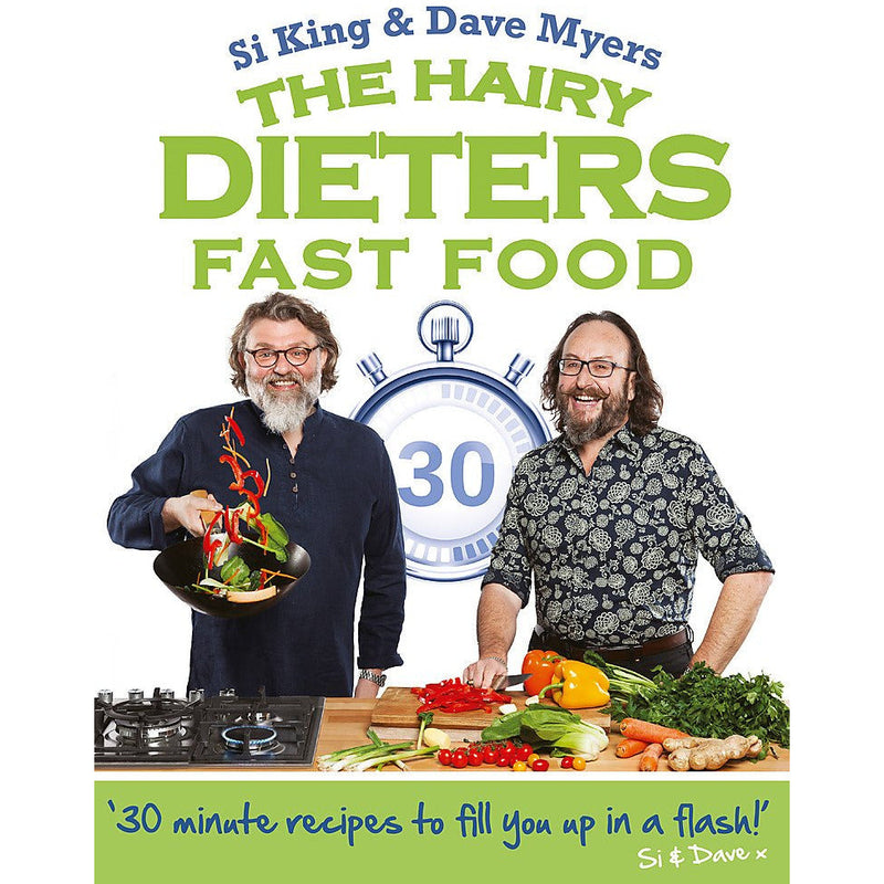 Si King & Dave Myers The Hairy Dieters 30 Minute Recipes Fast Food