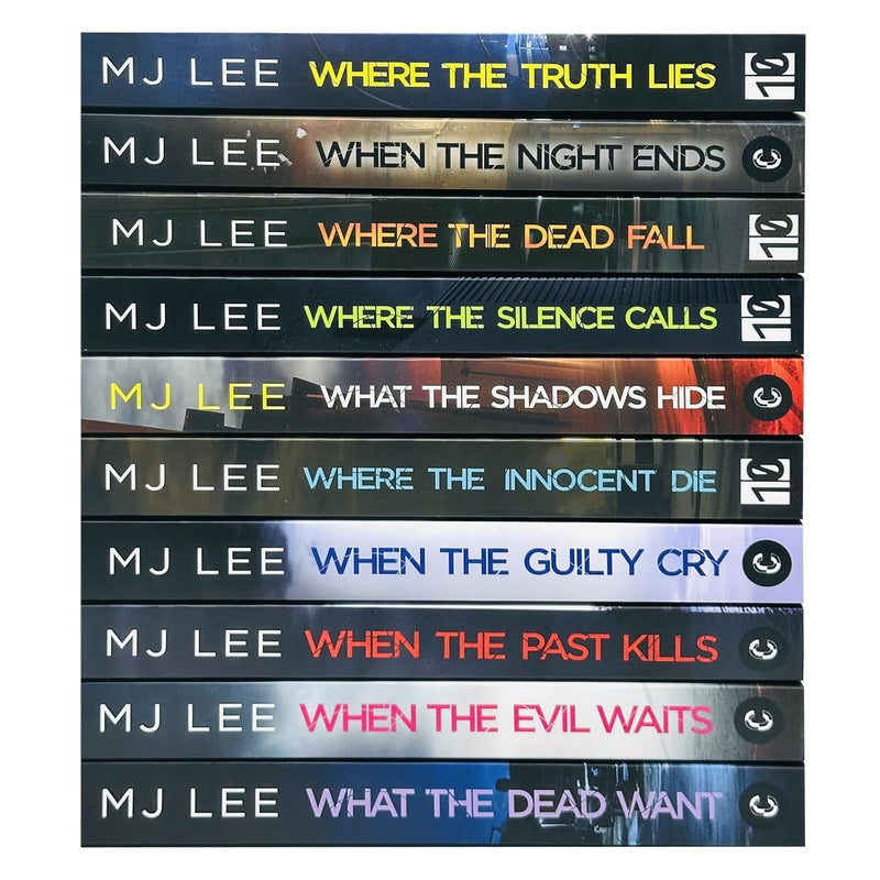M J Lee DI Ridpath Series Collection 10 Books Set (When the Guilty Cry,When the Evil Waits,Where the Innocent Die,When the Past Kills,Where the Dead Fall,Truth Lies,Silence Calls, Dead Want and More)